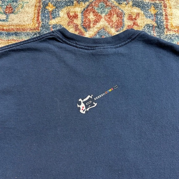 Vintage Cows Guitar Hero Parody T-shirt Small - Picture 5 of 5